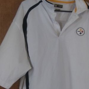 Pittsburg Steelers polo style button up